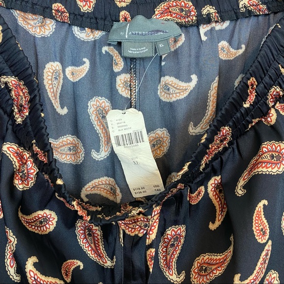 Anthropologie Vega Satin Pants Size XL - Picture 8 of 11